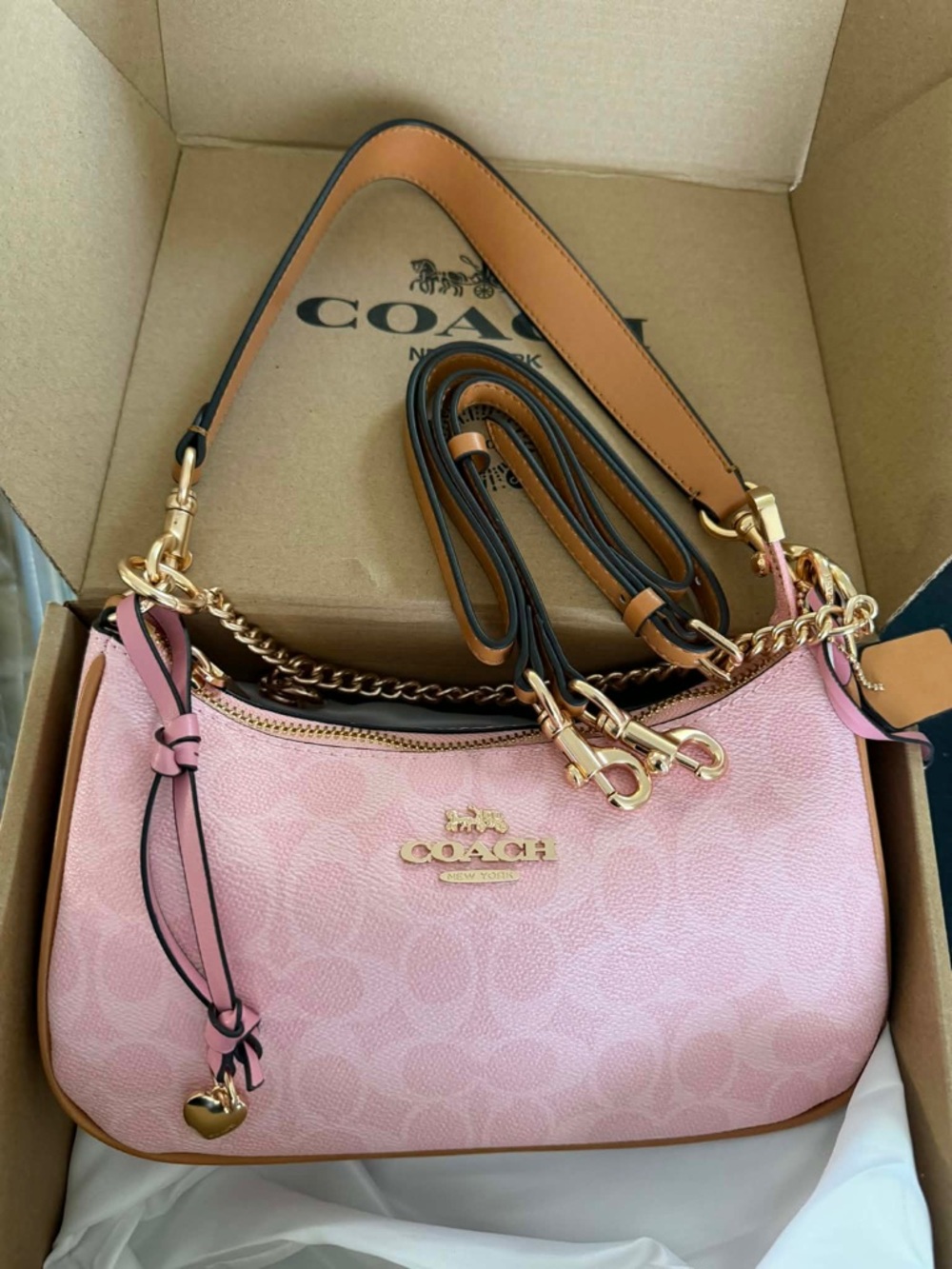 Coach Teri Signature  Crossbody Bag - Picture 2 of 8